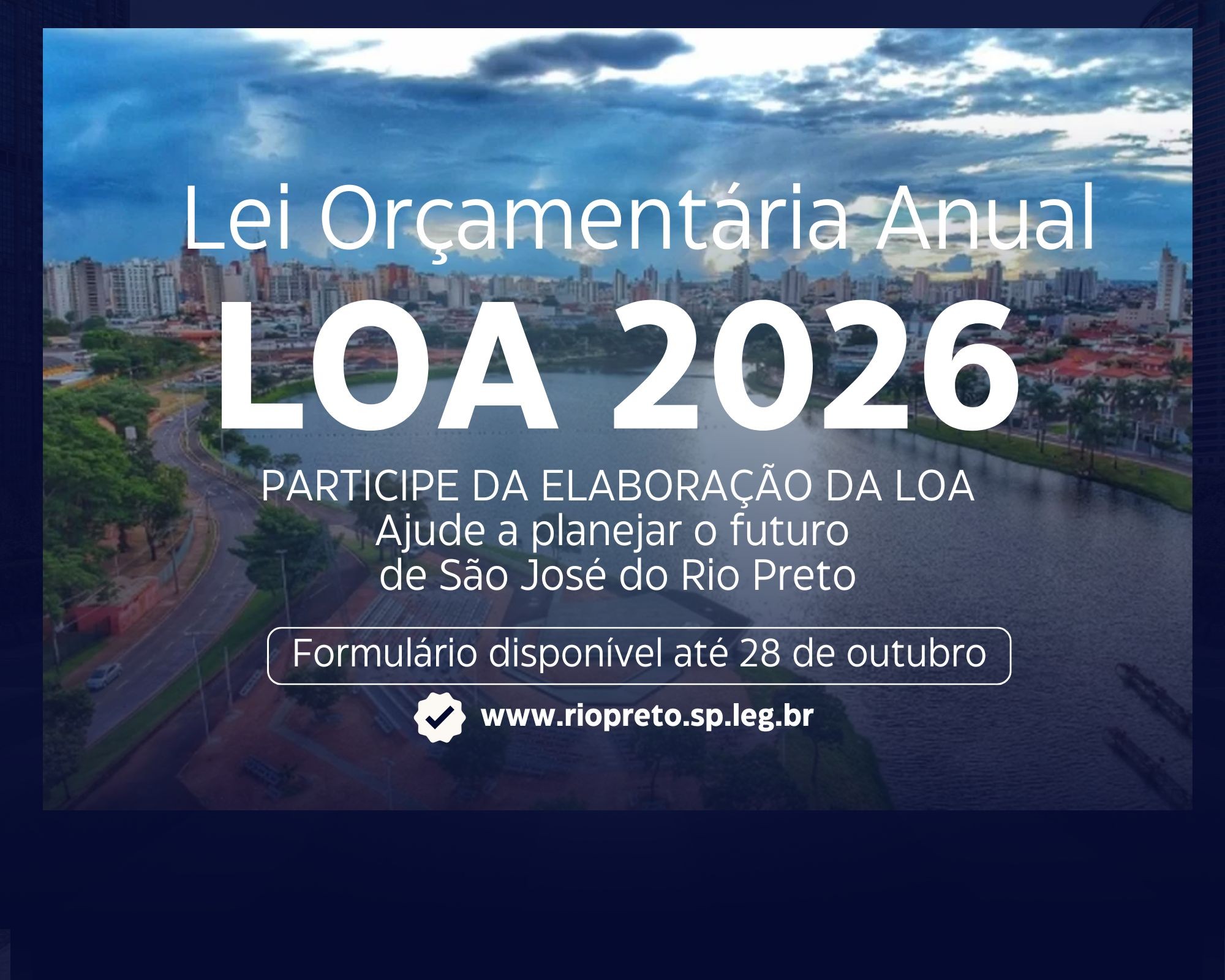 Câmara recebe sugestões para a LOA 2026