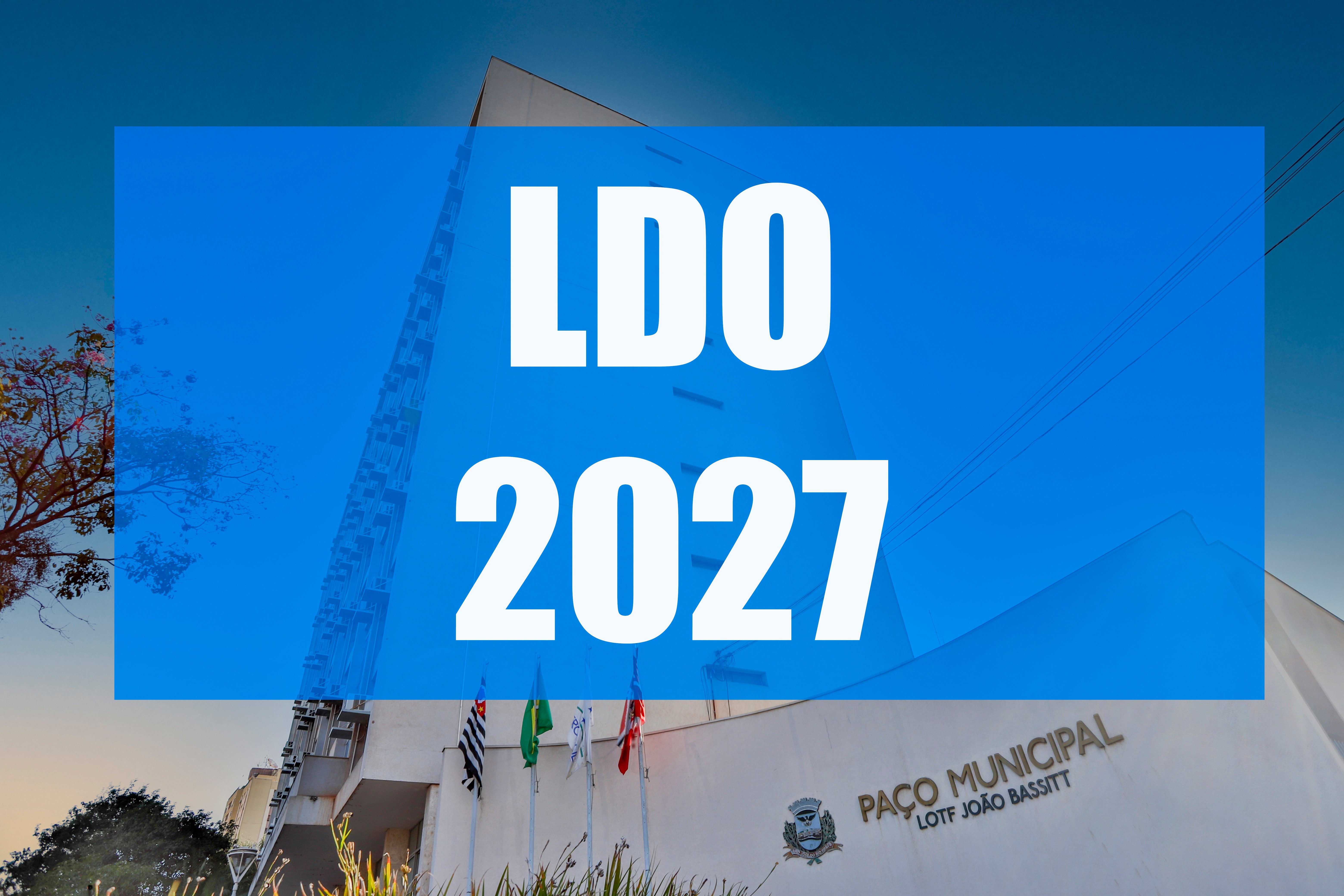 Câmara Municipal recebe sugestões para LDO 2027