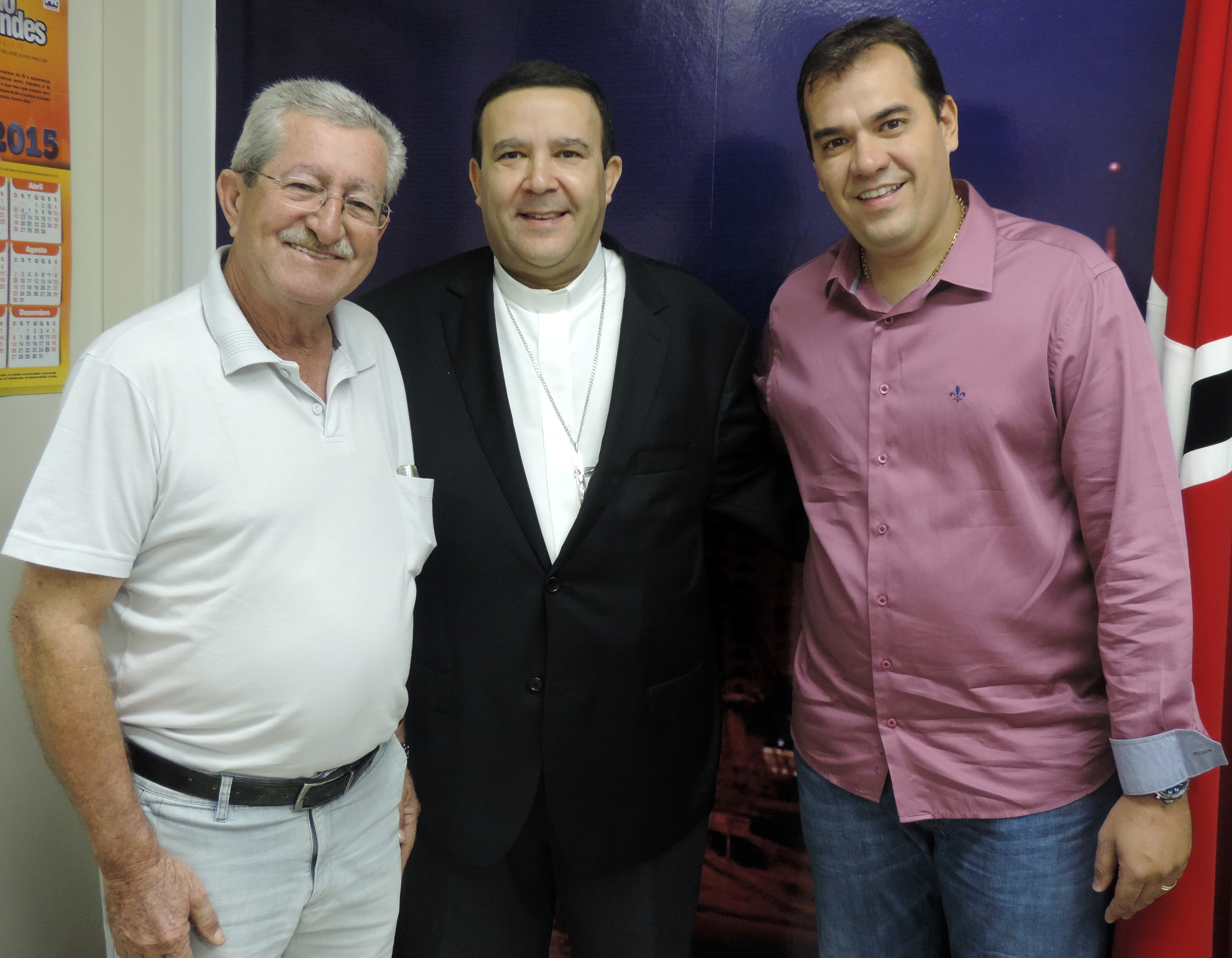 Vereadores e Dom Tomé conversaram no gabinete do presidente