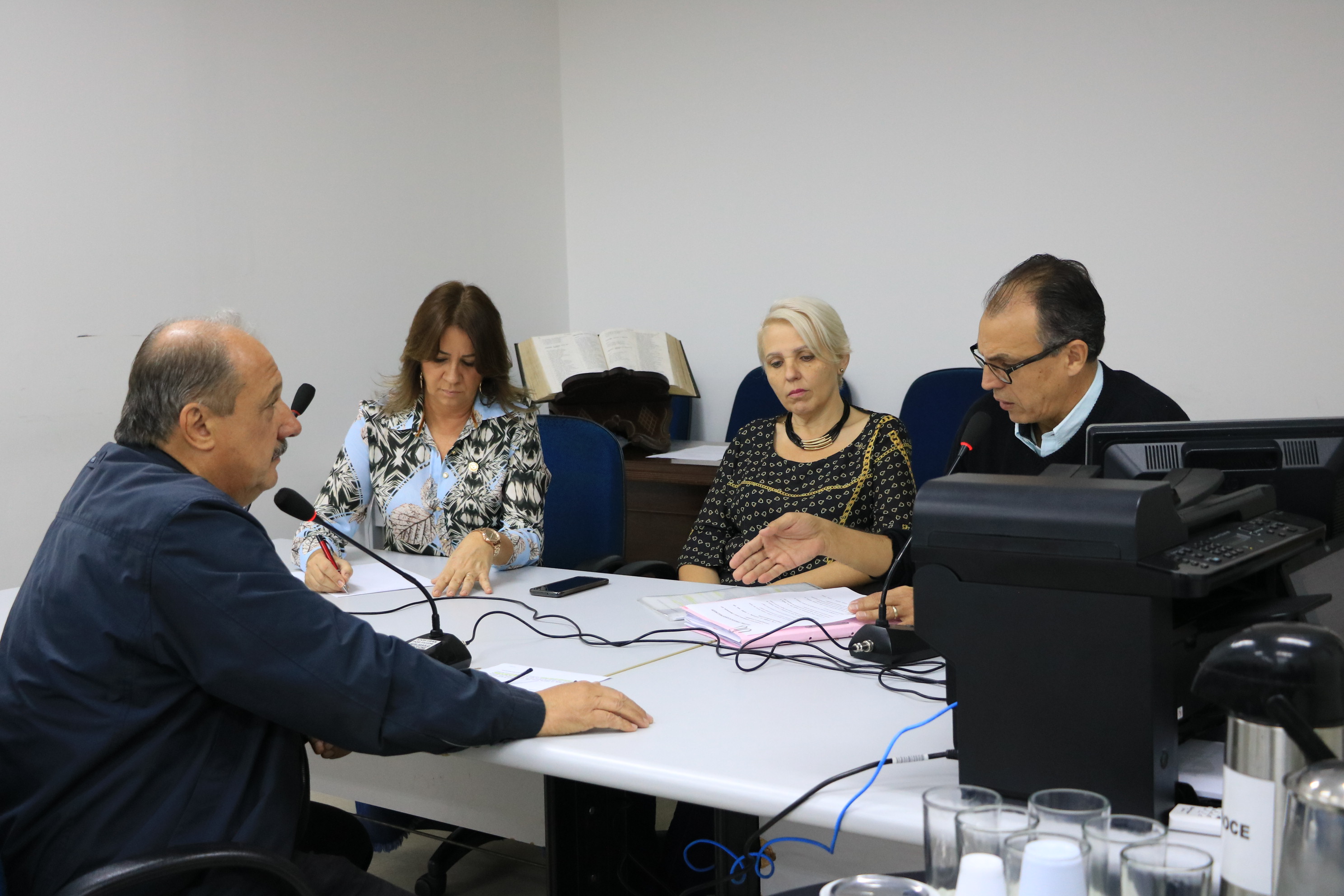 Oitiva foi realizada no auditório da Câmara
